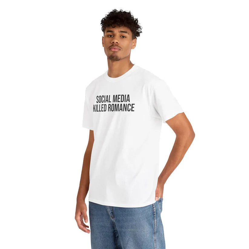 Social Media Killed Romance Shirt, New Generation Shirt