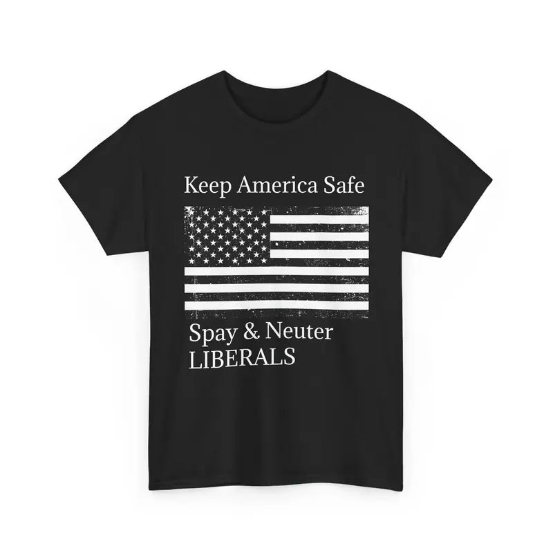 Keep America Safe Tshirt, Spay & Neuter Tee