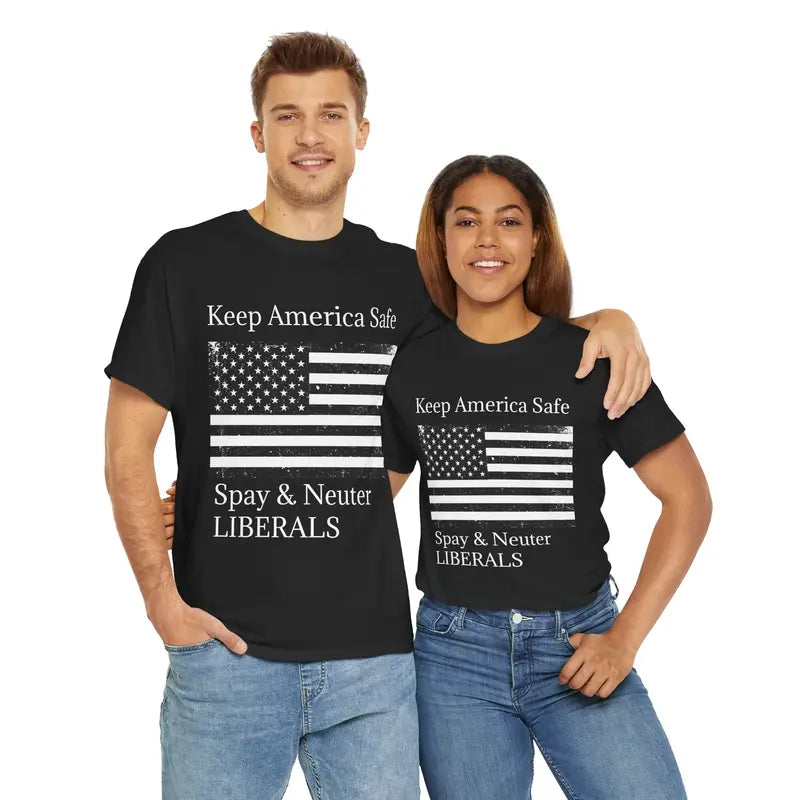 Keep America Safe Tshirt, Spay & Neuter Tee
