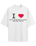 I Love My Hot Girlfriend Shirt, Relationship Quote Tee, Valentine Gift