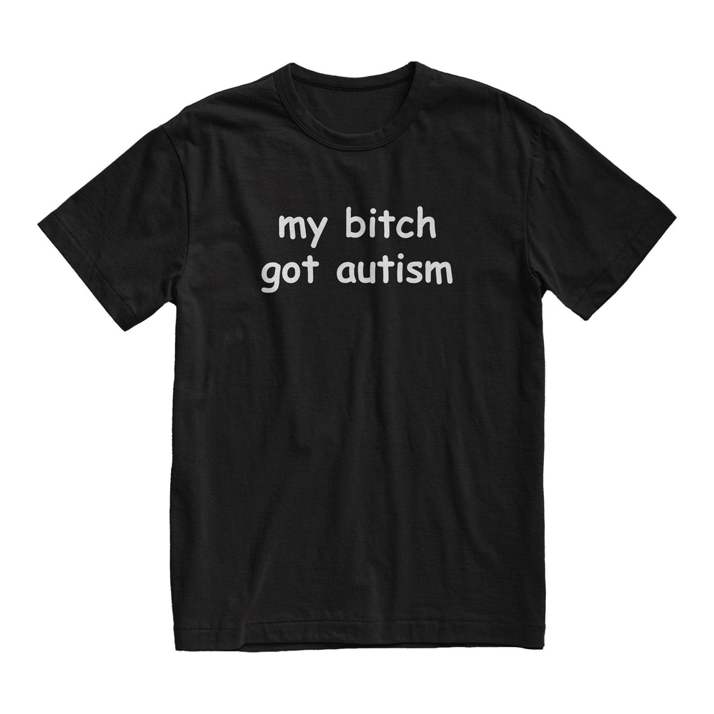 My Partner Got Autism Shirt, Gag Gift