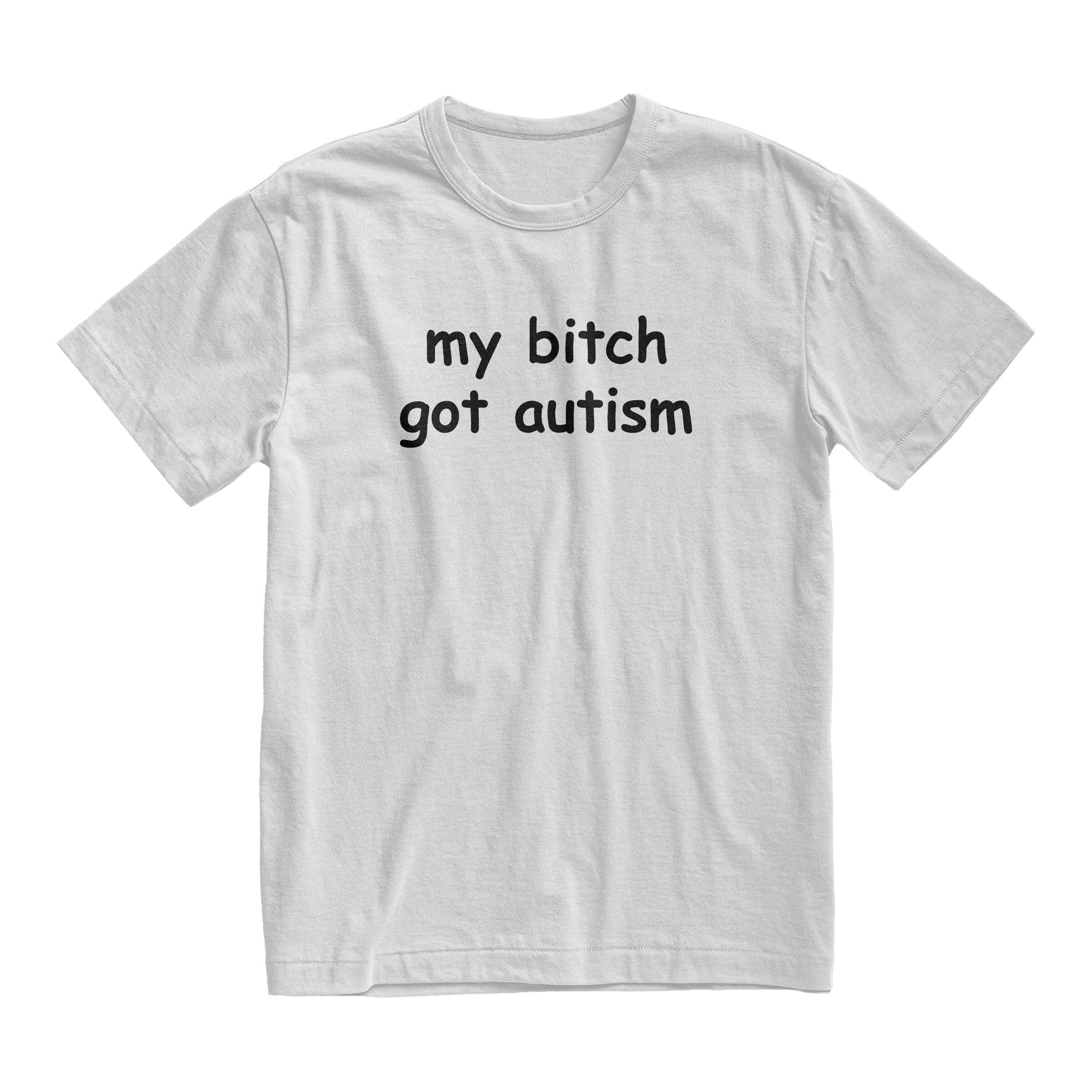 My Partner Got Autism Shirt, Gag Gift