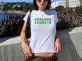 Feeling Lucky BabyTee, Funny Irish Merch, St. Patrick's Day Style