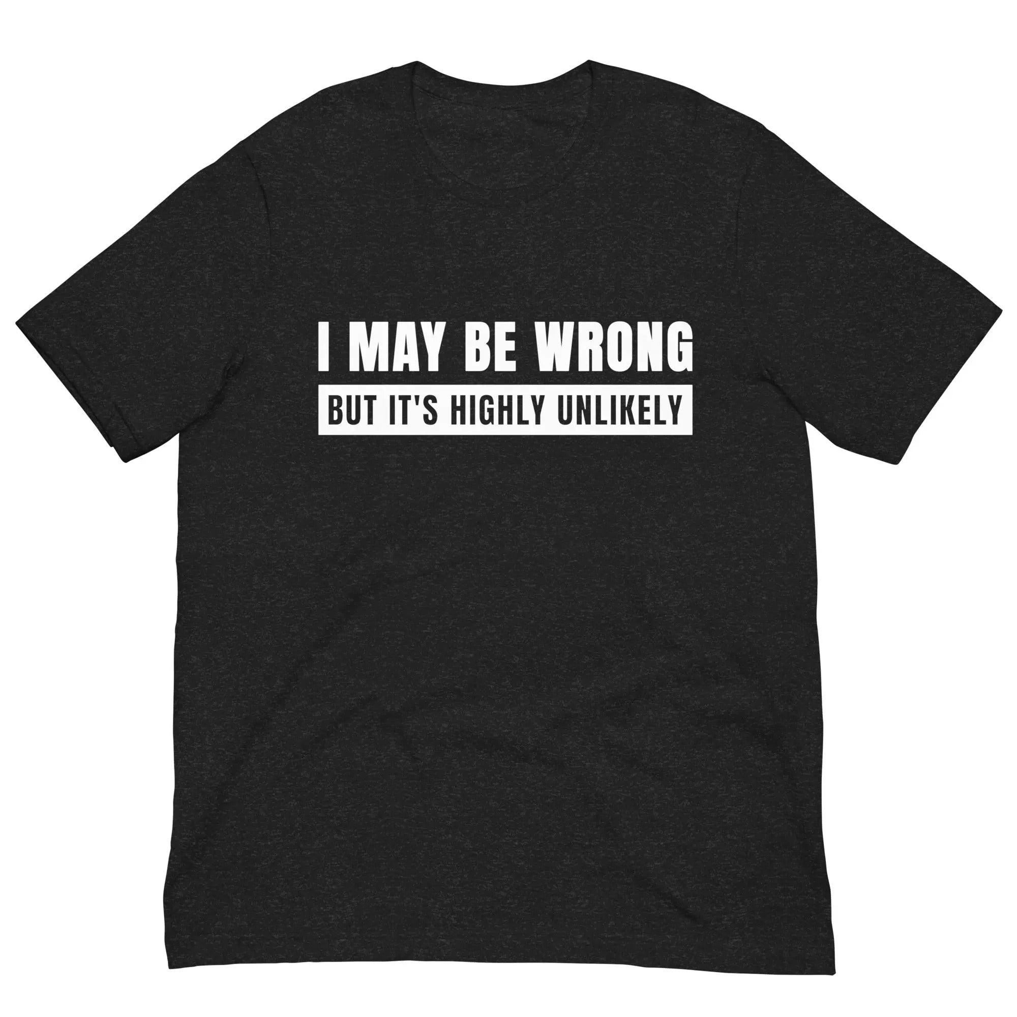 I May Be Wrong But It’s Highly Unlikely Shirt, Gag TShirt
