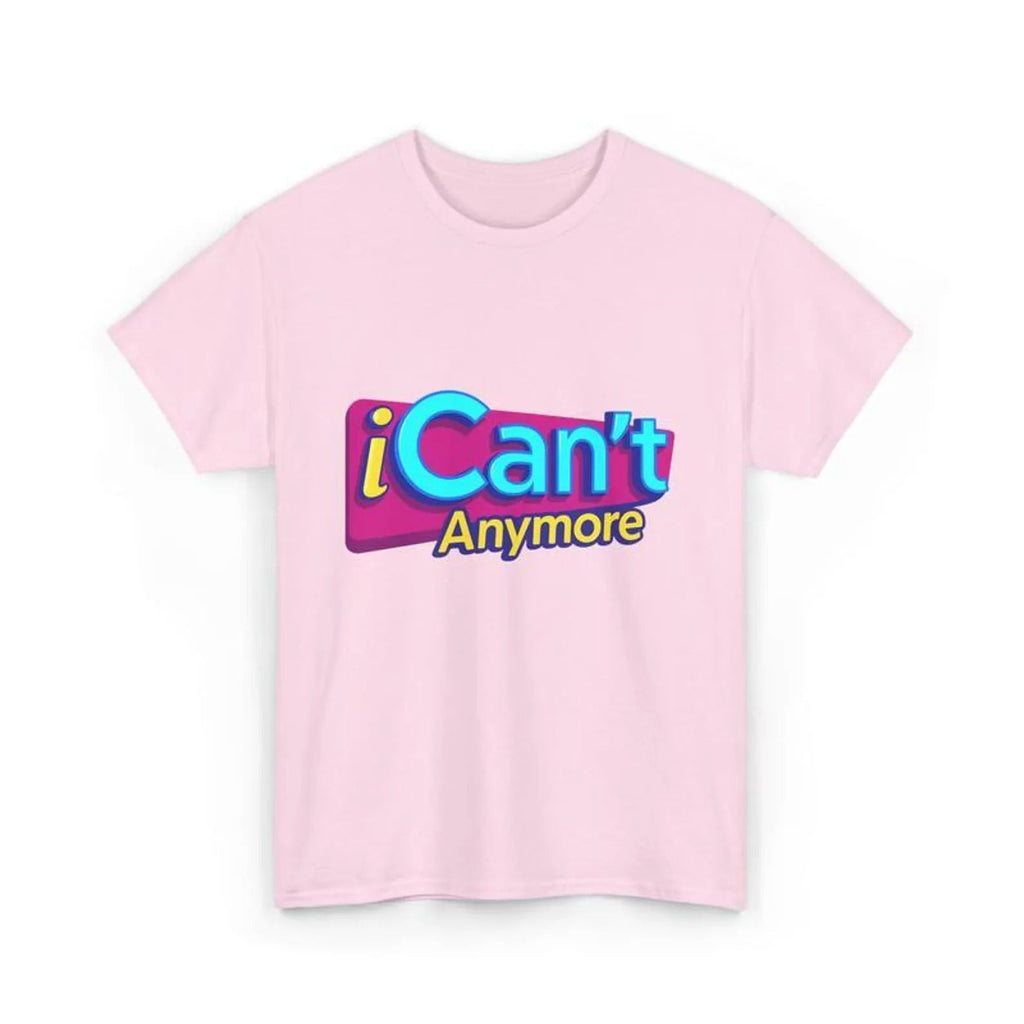 I Can't Anymore Shirt, Gen Z Relatable Shirt, Mental Health Tee