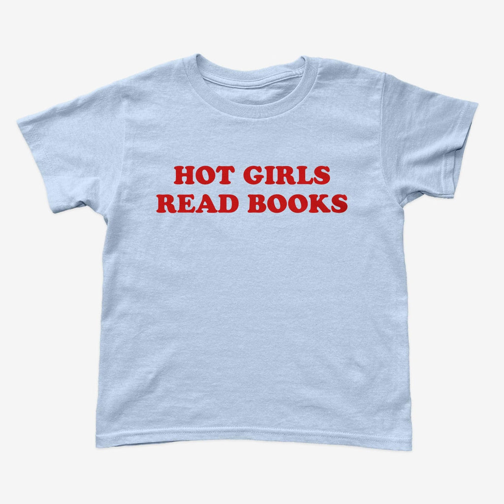 Hot Girls Read Books BabyTee, Book Lover Shirt