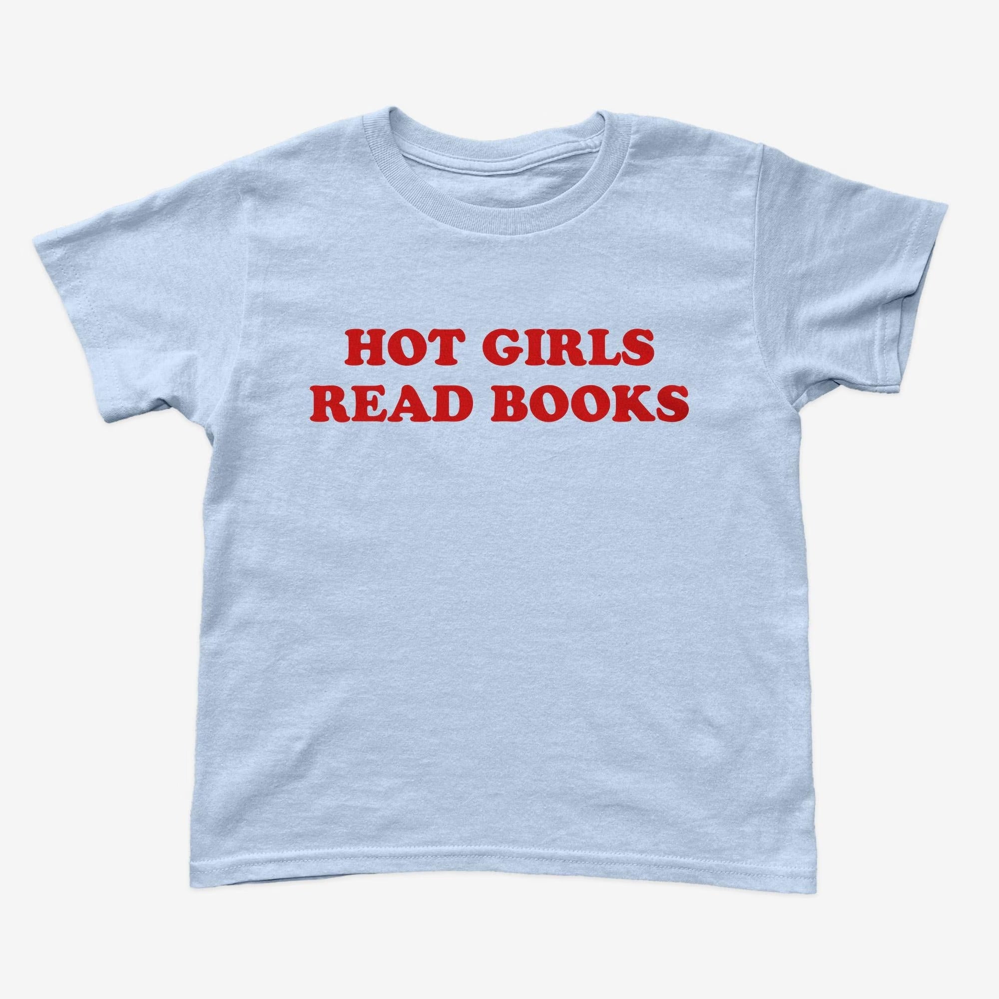 Hot Girls Read Books BabyTee, Book Lover Shirt