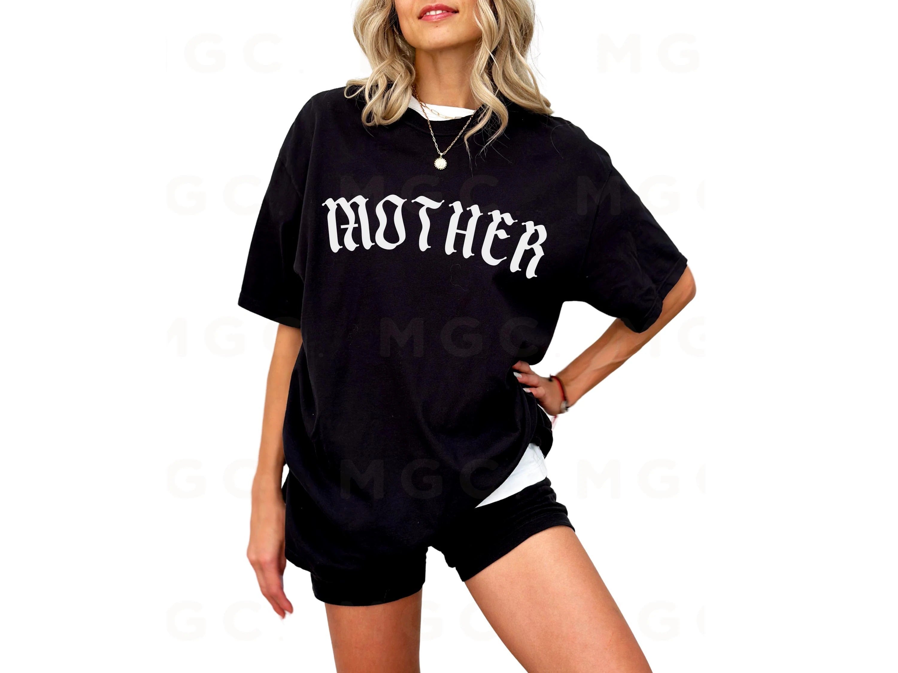 Mother Gothic Tshirt, Alternative Mom Tee, Mothers Gift