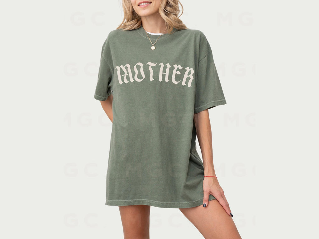 Mother Gothic Tshirt, Alternative Mom Tee, Mothers Gift
