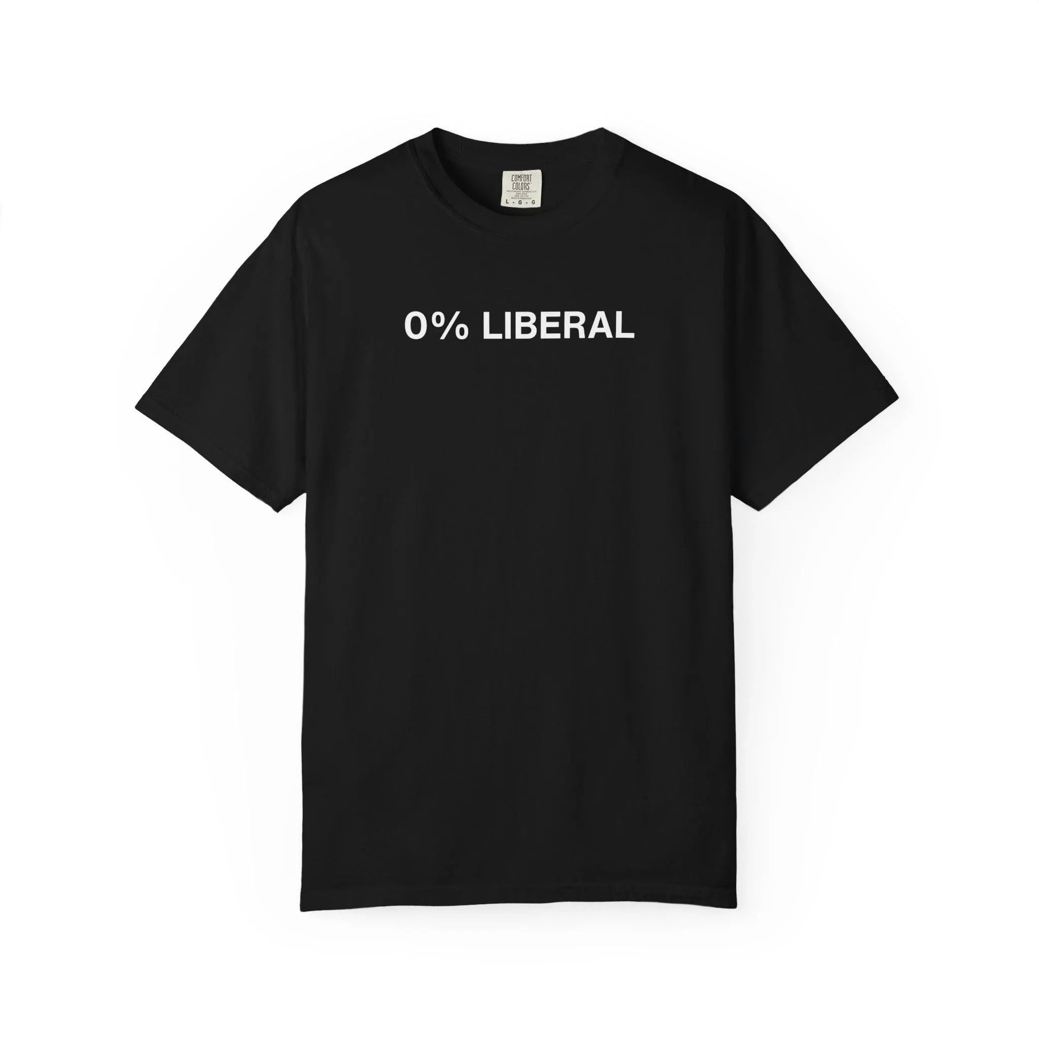0% Liberal T-Shirt,  Unisex Tee