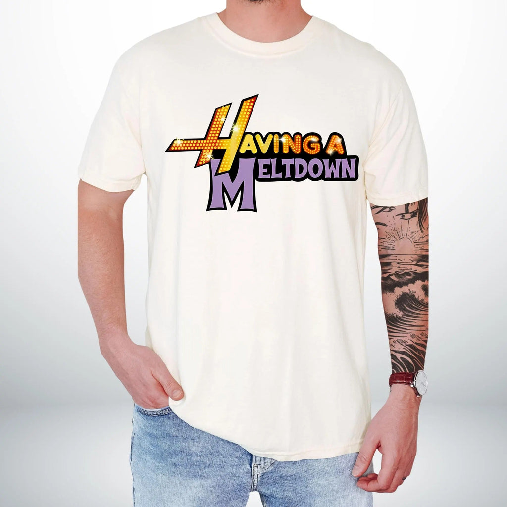 Having A Meltdown TShirt, Vintage 90s Style