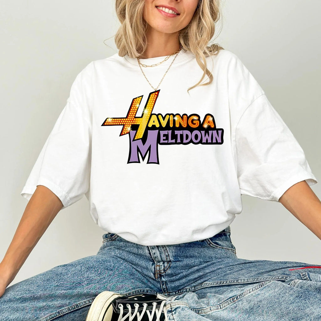 Having A Meltdown TShirt, Vintage 90s Style