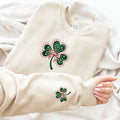 St. Patrick’s Day Shamrock Sweatshirt, Coquette Irish Tshirt