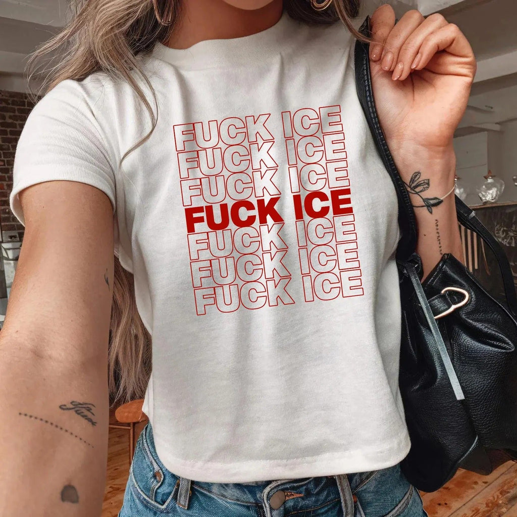 F*ck Ice Babytee, LA Ice Protest, Abolish Shirt