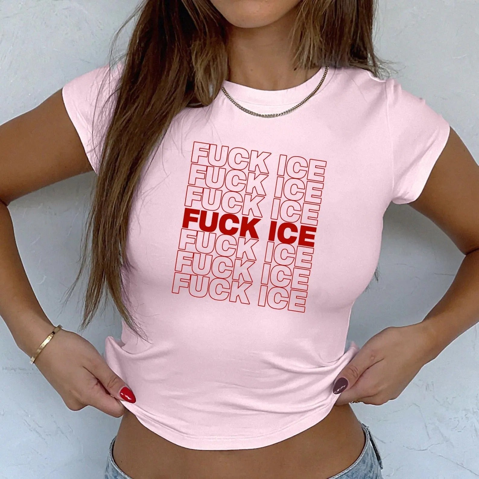 F*ck Ice Babytee, LA Ice Protest, Abolish Shirt