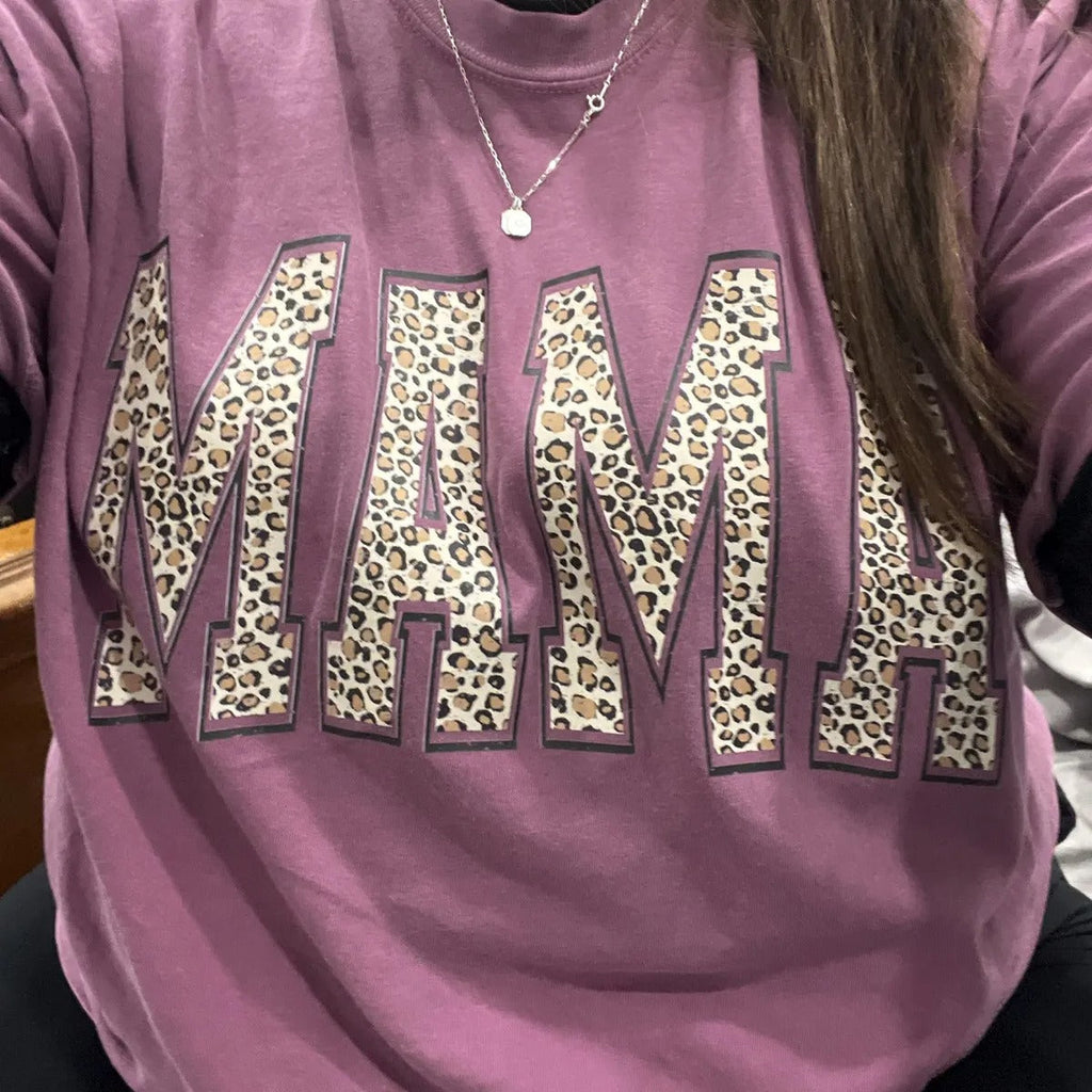 Leopard Mama Shirt, Mothers Day Tshirt, Mothers Gift