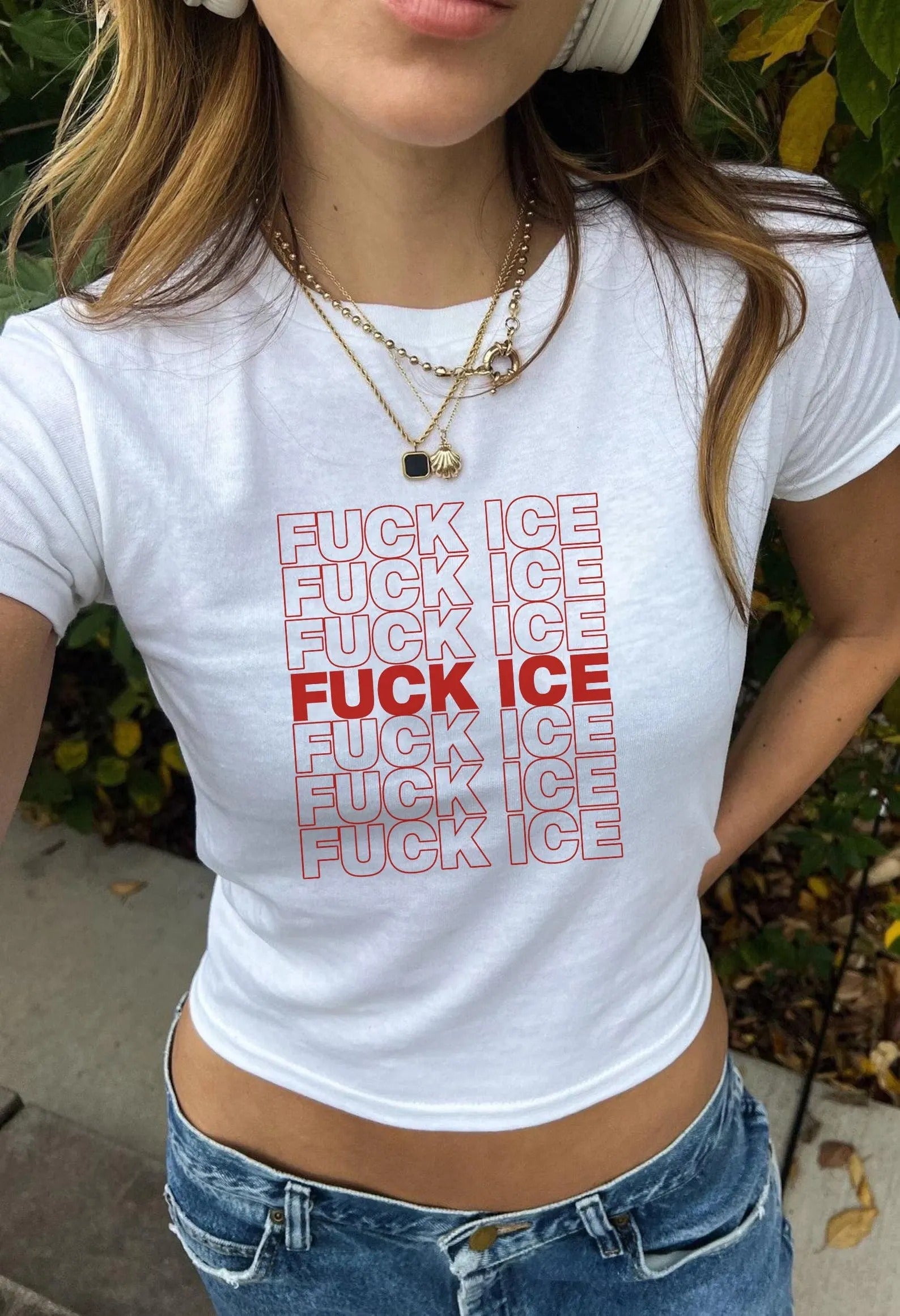F*ck Ice Babytee, LA Ice Protest, Abolish Shirt