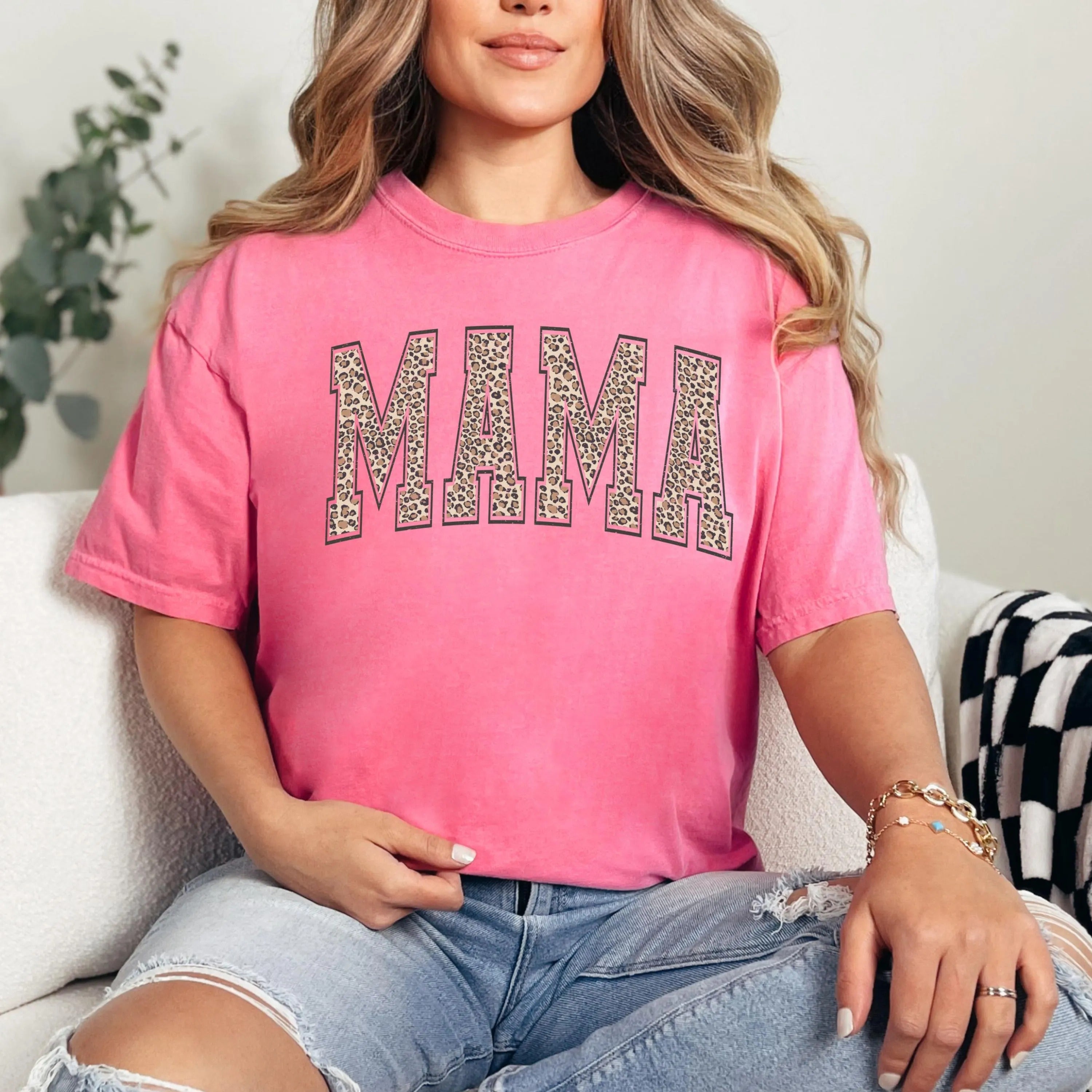Leopard Mama Shirt, Mothers Day Tshirt, Mothers Gift