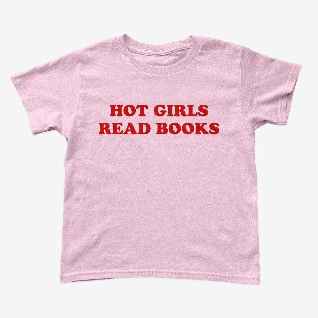 Hot Girls Read Books BabyTee, Book Lover Shirt